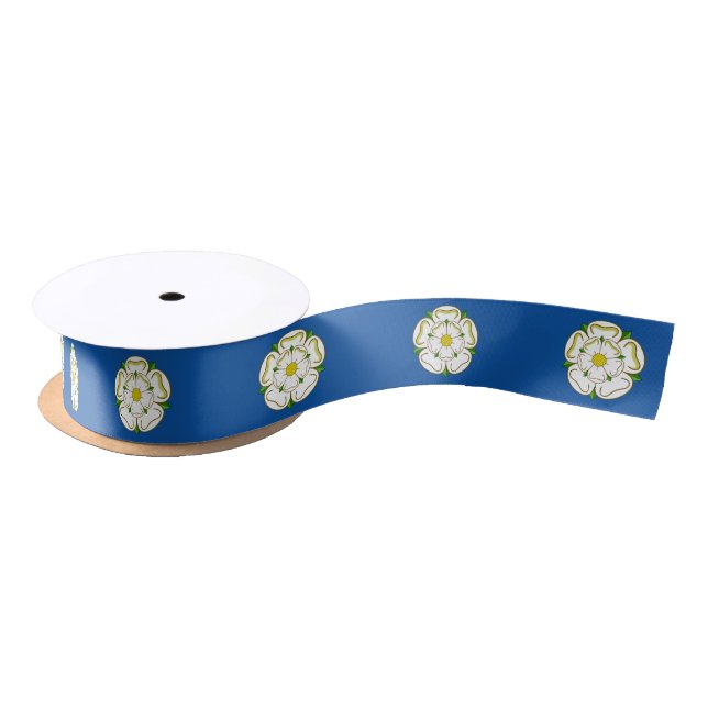 Flag of Yorkshire Satin Ribbon (Spool)