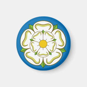 Flag of Yorkshire (UK) Magnet