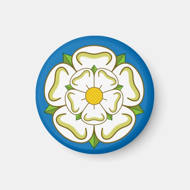 Flag of Yorkshire (UK) Magnet (Front)
