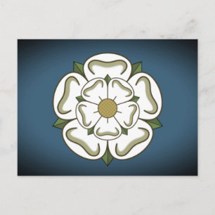 Flag of Yorkshire (UK) Postcard