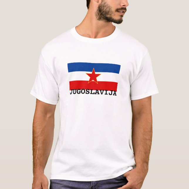 Flag of Yugoslavia (1945-1992) T-Shirt (Front)
