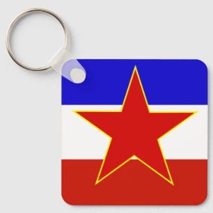 Flag of Yugoslavia Key Ring