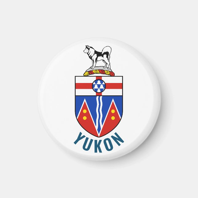 Flag of Yukon Territory - Canada Magnet (Front)