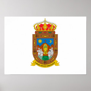 Flag of Zacatecas Poster