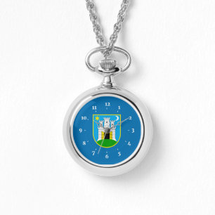Flag of Zagreb, Croatia Watch