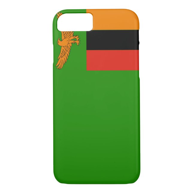 Flag of Zambia Case-Mate iPhone Case (Back)