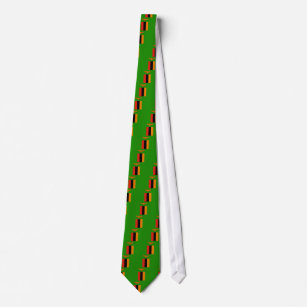 Flag of Zambia Tie