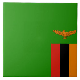 Flag of Zambia Tile