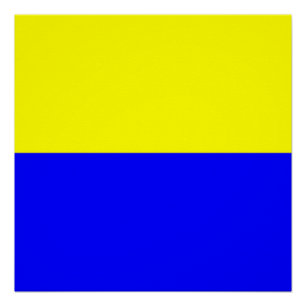 Flag of Zandvoort Poster