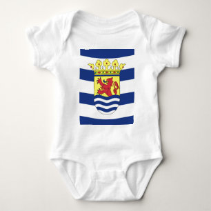 Flag of Zeeland Baby Bodysuit
