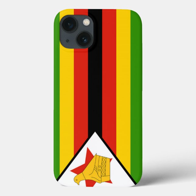 Flag of Zimbabwe Case-Mate iPhone Case (Back)