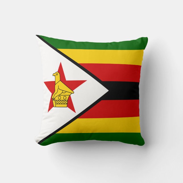 Flag of Zimbabwe Cushion (Front)