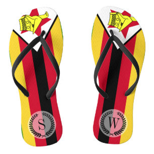 Flag of Zimbabwe Jandals