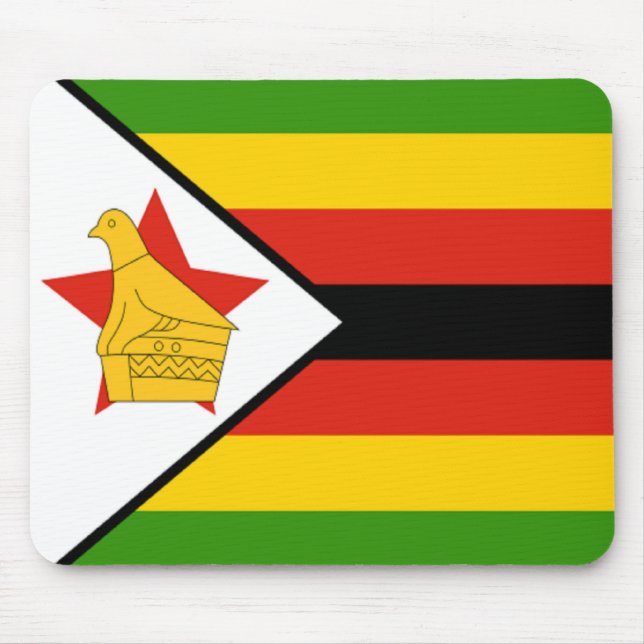 Flag of Zimbabwe Mouse Pad (Front)