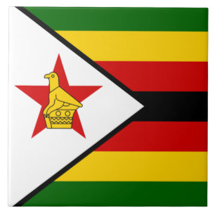 Flag of Zimbabwe Tile