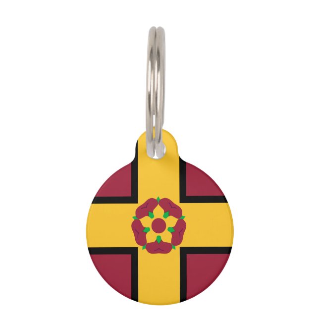 Flag on Northamptonshire Pet Tag