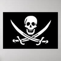 Flag Pirate Jolly Roger