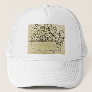 FLAG PLACER TRUCKER HAT