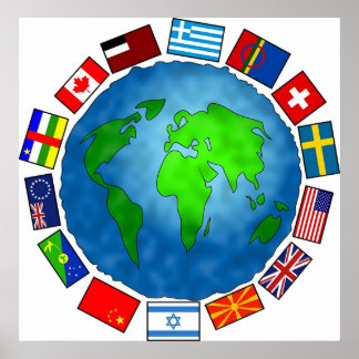 Flag Planet Poster