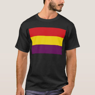 Flag Republic of Spain - Bandera República Españ T-Shirt