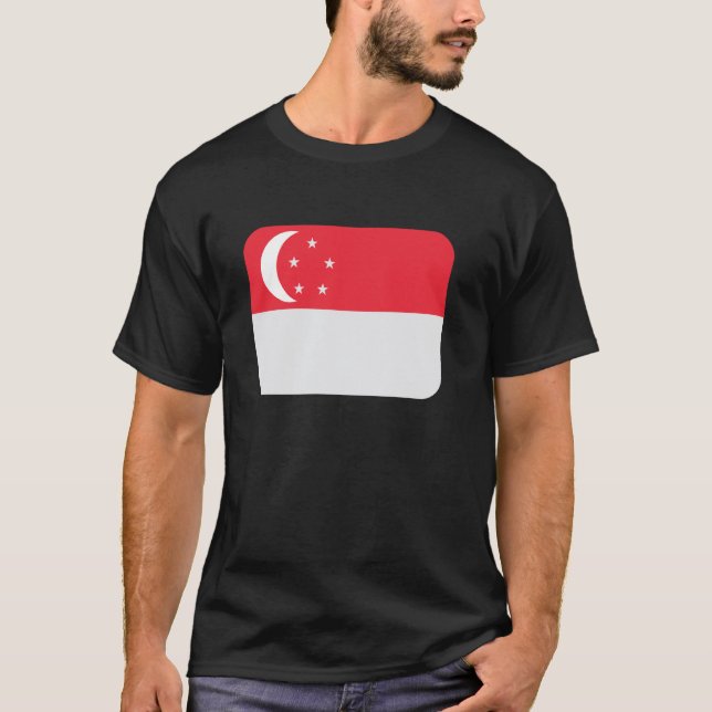 Flag Singapore T-Shirt (Front)