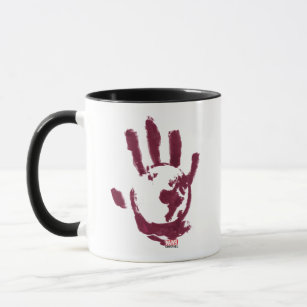 Flag Smasher Global Hand Print Mug