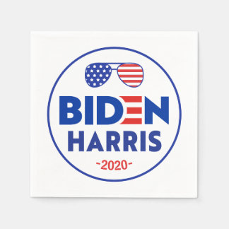Flag Sunglasses Joe Biden 2020 President Election Napkin