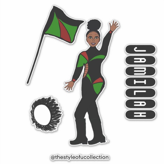 Flag Team GRB Style #1 (Front)