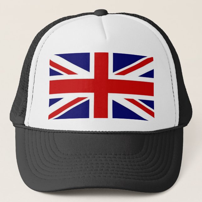 flag 🇬🇧 trucker hat (Front)