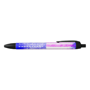 Flag U.S. Black Ink Pen
