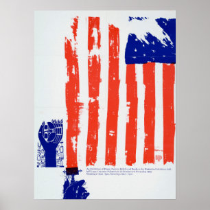 Flag Unedited Vintage Photos Old Aesthetic Picture Poster