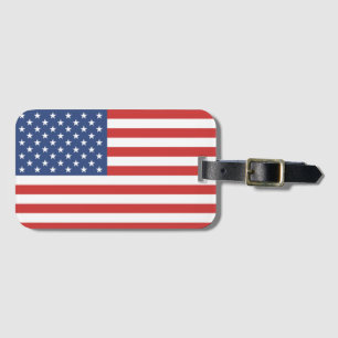 Flag USA AMERICA Luggage Tag