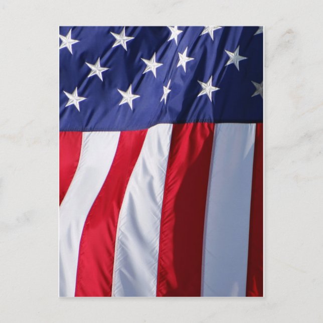 Flag USA Postcard (Front)