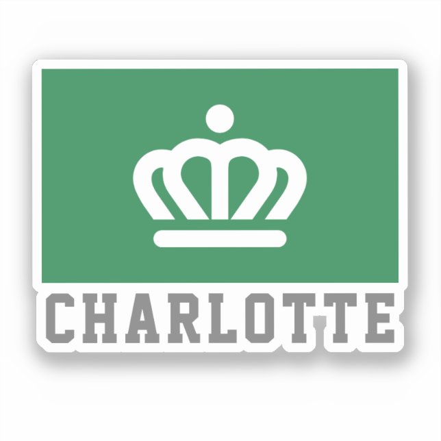 Flag (variant) of Charlotte, NC (Front)