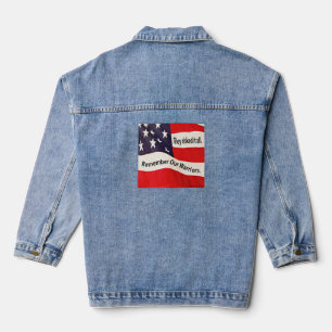 Flag Warriors Denim Jacket