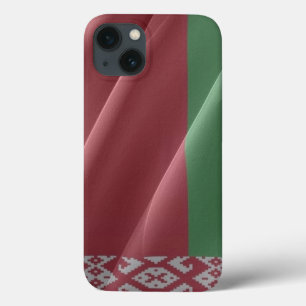 Flag waving of Belarus - iPhone 13 Case