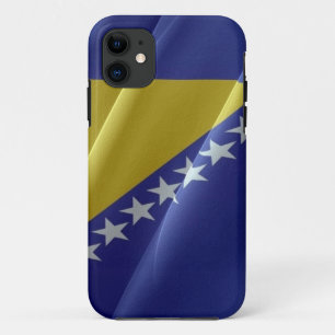 Flag waving of Bosnia and Herzegovina - Case-Mate iPhone Case