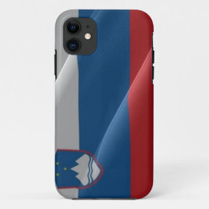 Flag waving of Slovenia - Case-Mate iPhone Case