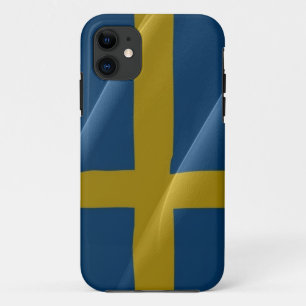 Flag waving of Sweden - Case-Mate iPhone Case