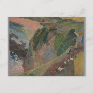 Flageolet Player on Cliff Paul Gauguin Postcard