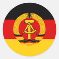 Flagge der DDR - Flag of the GDR (East Germany)