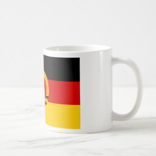 Flagge der DDR - Flag of the GDR (East Germany) Coffee Mug