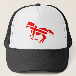Flagged Horse Trucker Hat