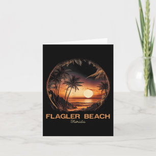 Flagler Beach Florida  Card