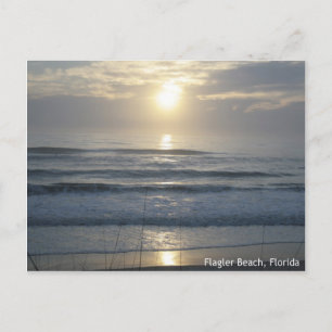 Flagler Beach Sunrise Postcard