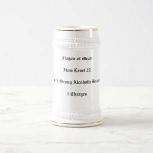 Flagon of Mead Beer Stein