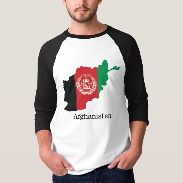 Flags and countries Afghanistan T-Shirt (Front)