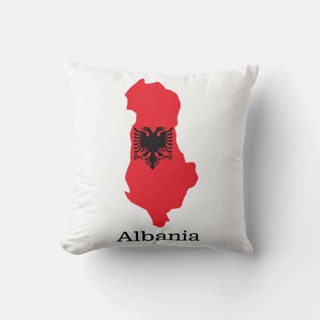 Flags and countries Albania  Cushion (Front)