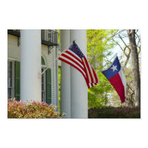 Flags, Goodman LeGrand House, Tyler, Texas