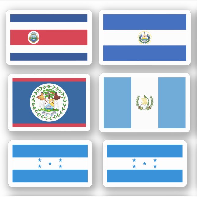 Flags of Central America (Front)
